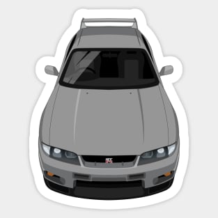 Skyline GTR V Spec R33 - Grey Sticker